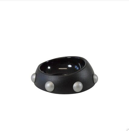KFX-7740221 Hedgehog Design High-Temperature Resistant Dog and Cat Food Bowl - Antiskid, Inclined Structure, 500ml & 160ml Options