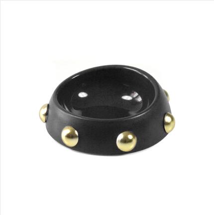 KFX-7740221 Hedgehog Design High-Temperature Resistant Dog and Cat Food Bowl - Antiskid, Inclined Structure, 500ml & 160ml Options