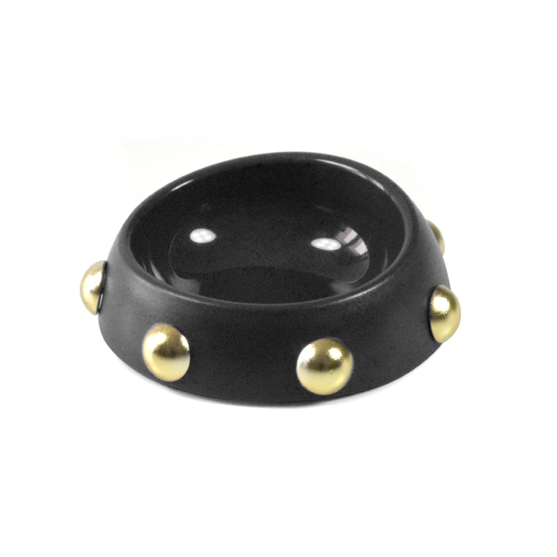 KFX-7740221 Hedgehog Design High-Temperature Resistant Dog and Cat Food Bowl - Antiskid, Inclined Structure, 500ml & 160ml Options