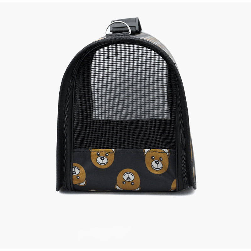KFX-7740477 Cartoon Diagonal Pet Carrier Bag in Oxford Material - Sizes S, M, L Available