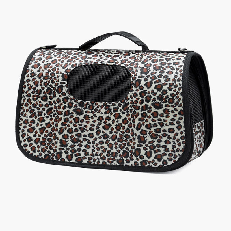 KFX-7740477 Cartoon Diagonal Pet Carrier Bag in Oxford Material - Sizes S, M, L Available