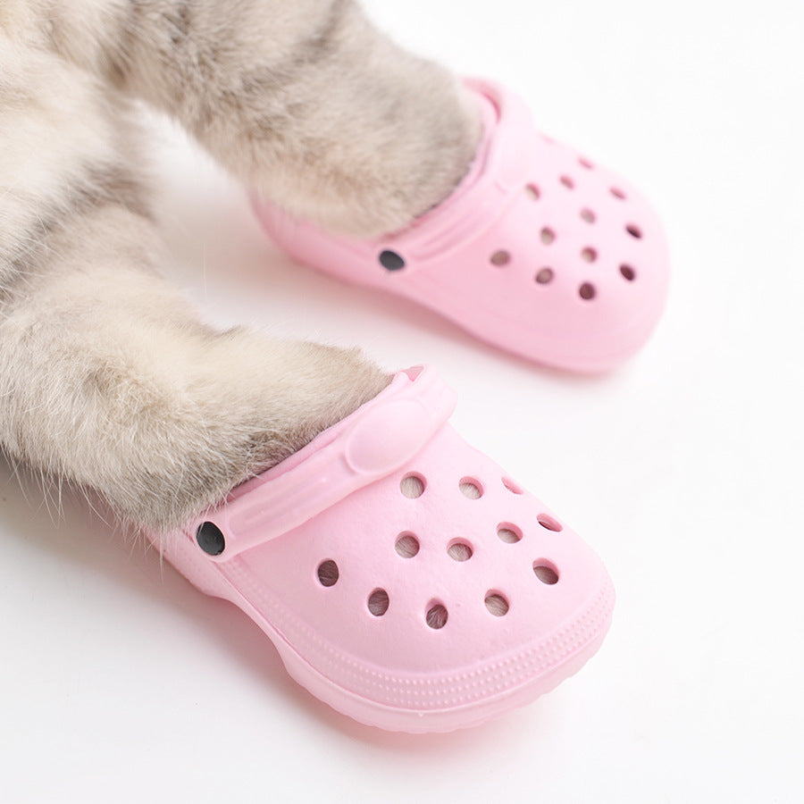KFX-7740861 Stylish Summer Dog Shoes for Cats and Puppies in Vibrant Colors