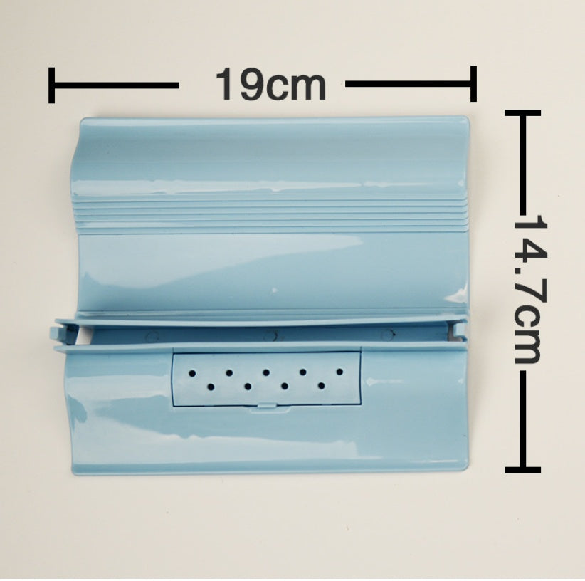 KFX-7745597 Cat Hair Removal and Massage Brush in Brown, Blue, and Pink - PE Material, 29cm x 21cm
