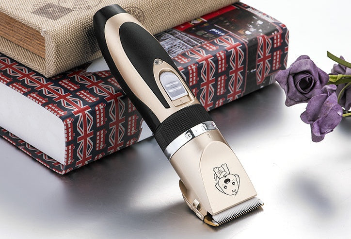 KFX-7751357 Professional Rechargeable Dog & Cat Grooming Clippers with Titanium Ceramic Blade
