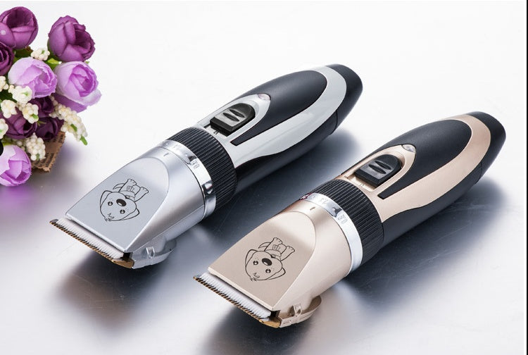 KFX-7751357 Professional Rechargeable Dog & Cat Grooming Clippers with Titanium Ceramic Blade