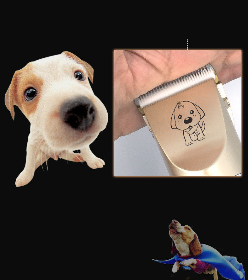 KFX-7751357 Professional Rechargeable Dog & Cat Grooming Clippers with Titanium Ceramic Blade