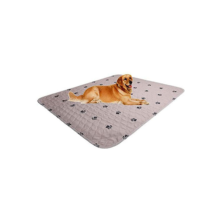 KFX-7751613 Non-slip Pet Cushion with Dog Paw Print - Available in Multiple Sizes