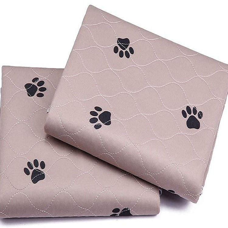 KFX-7751613 Non-slip Pet Cushion with Dog Paw Print - Available in Multiple Sizes