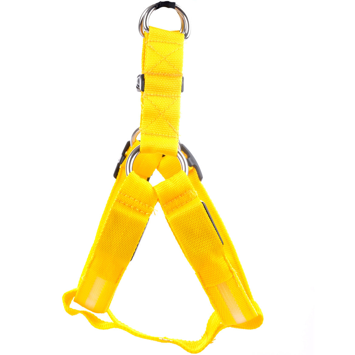 KFX-7754813 LED Illuminated Pet Leashing Vest for Enhanced Night Safety - Multiple Colors Available