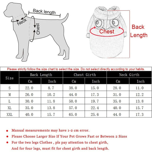 KFX-7755197 Frog Costume Sweatshirt for Small Dogs and Cats – Cozy Hoodies for Autumn Fun
