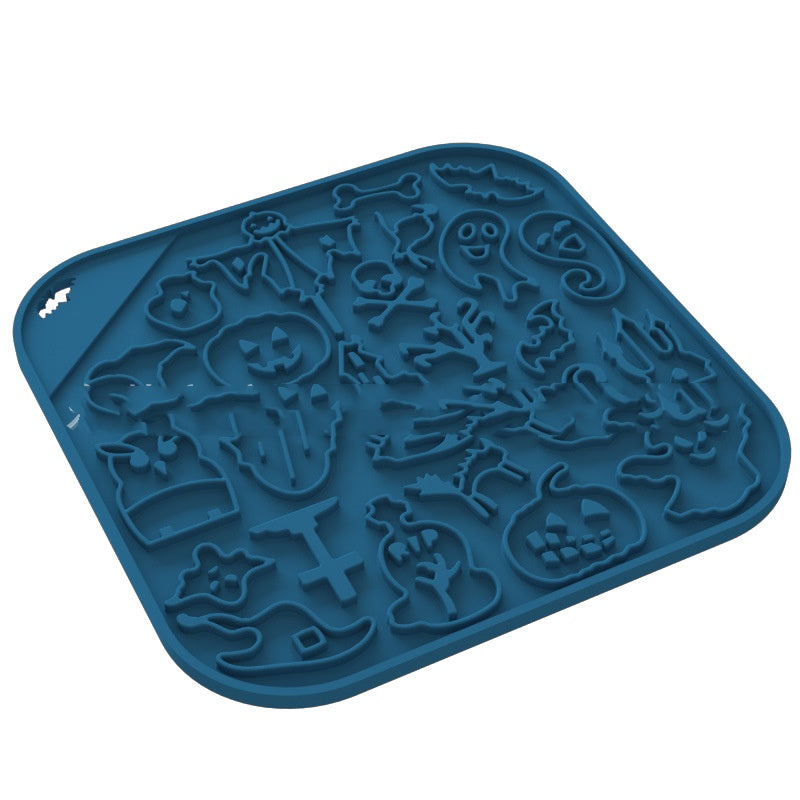 KFX-7755709 Multi-Functional Anti-Choke Slow Feeding Silicone Dog Bowl