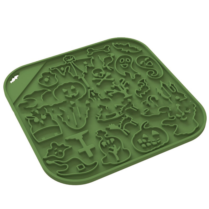 KFX-7755709 Multi-Functional Anti-Choke Slow Feeding Silicone Dog Bowl