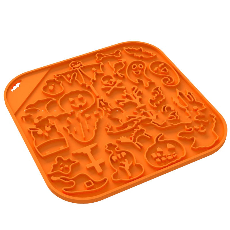 KFX-7755709 Multi-Functional Anti-Choke Slow Feeding Silicone Dog Bowl