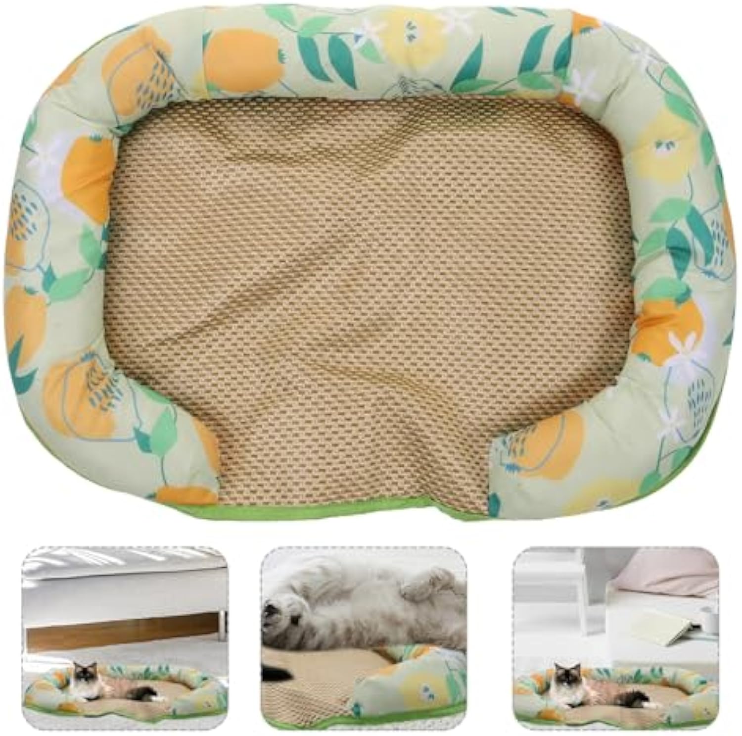KFX-7756989 Cooling Mat for Pets - Self-Cooling Summer Sleeping Pad for Dogs and Cats, Lightweight, Durable, Easy to Move