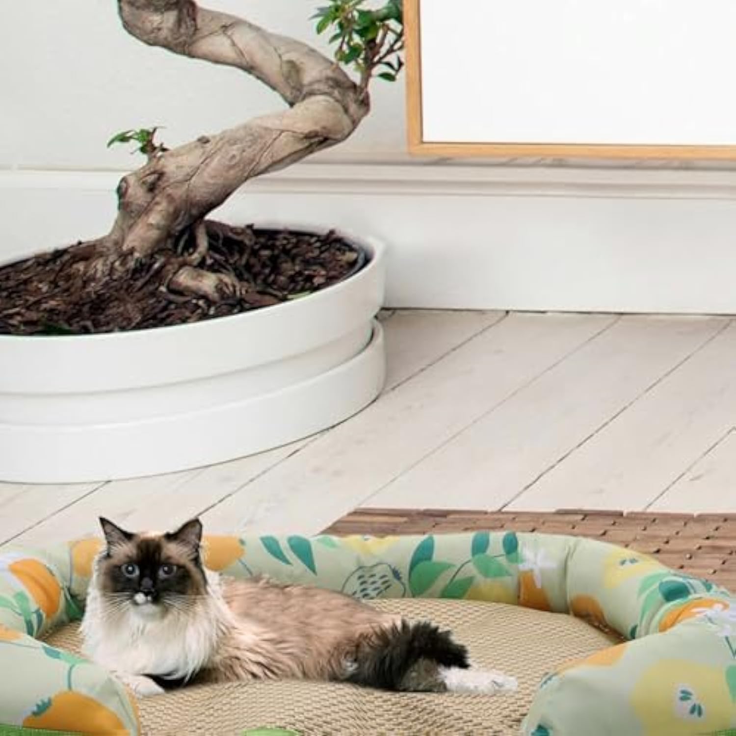 KFX-7756989 Cooling Mat for Pets - Self-Cooling Summer Sleeping Pad for Dogs and Cats, Lightweight, Durable, Easy to Move