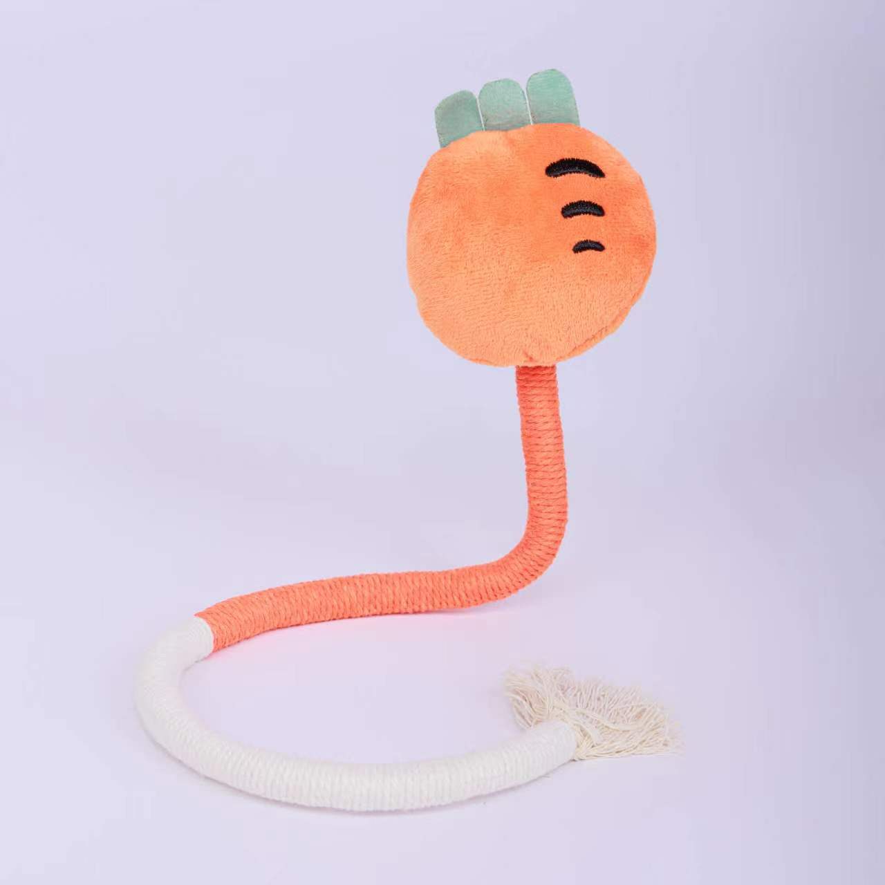 KFX-7762749 Dental Sisal Rope Cat Chew Toy with Silvervine and Catnip for Indoor Cats