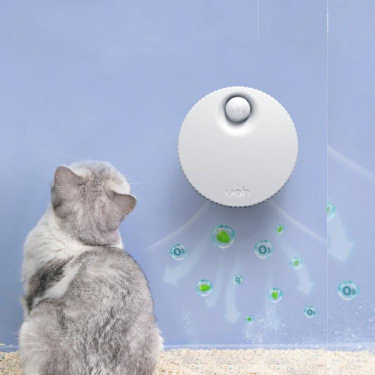 KFX-7764541 Pet Odor Eliminator Deodorizer for Cat Litter Boxes with USB Rechargeable Feature