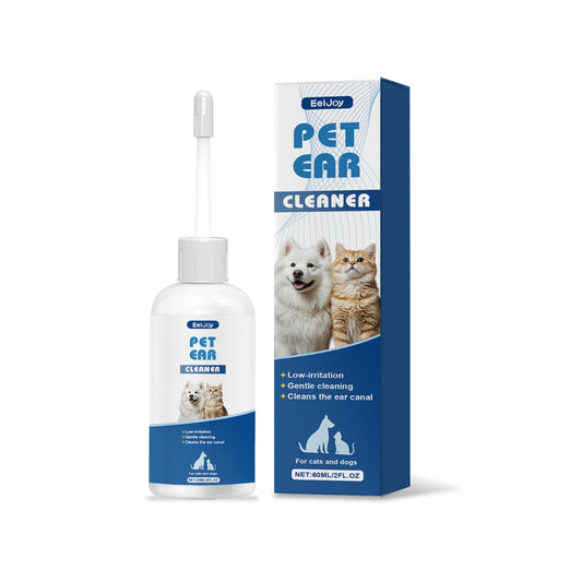 KFX-7768893 Gentle Pet Ear Cleaner with Sodium Hyaluronate and Peppermint Extract, 1 Pack