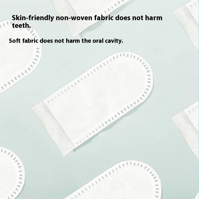 KFX-7769661 Pet Dental Finger Cots for Cats and Dogs - 50 Pack, Non-Woven Fabric Oral Care Solution