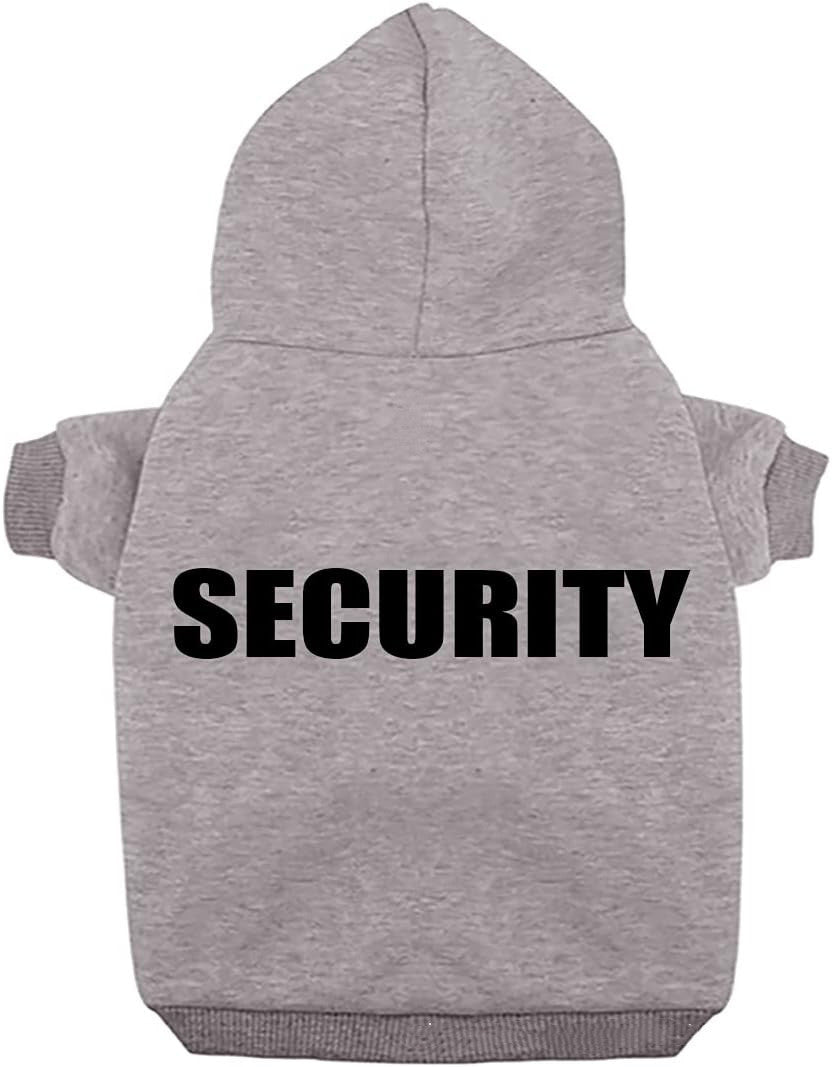 KFX-7772093 Fleece-Lined Casual Dog Hoodie for Warmth and Comfort in Black and Gray