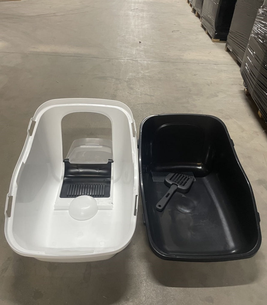 KFX-7772477 Cat Toilet – Innovative Litter Box for Easy Clean-Up and Odor Control