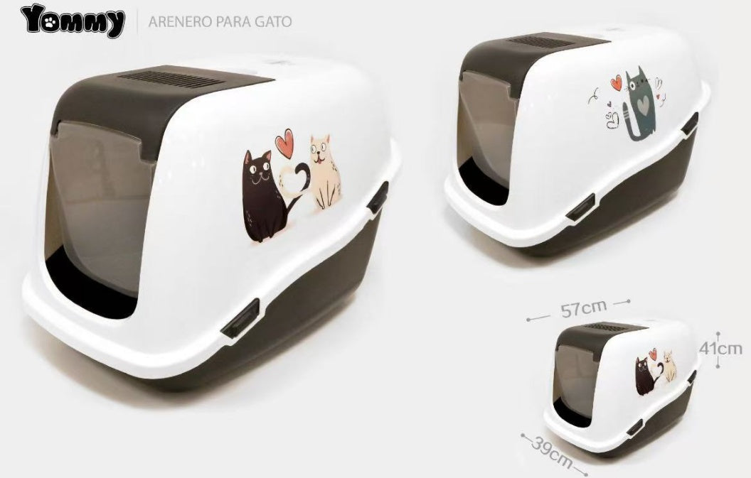 KFX-7772477 Cat Toilet – Innovative Litter Box for Easy Clean-Up and Odor Control