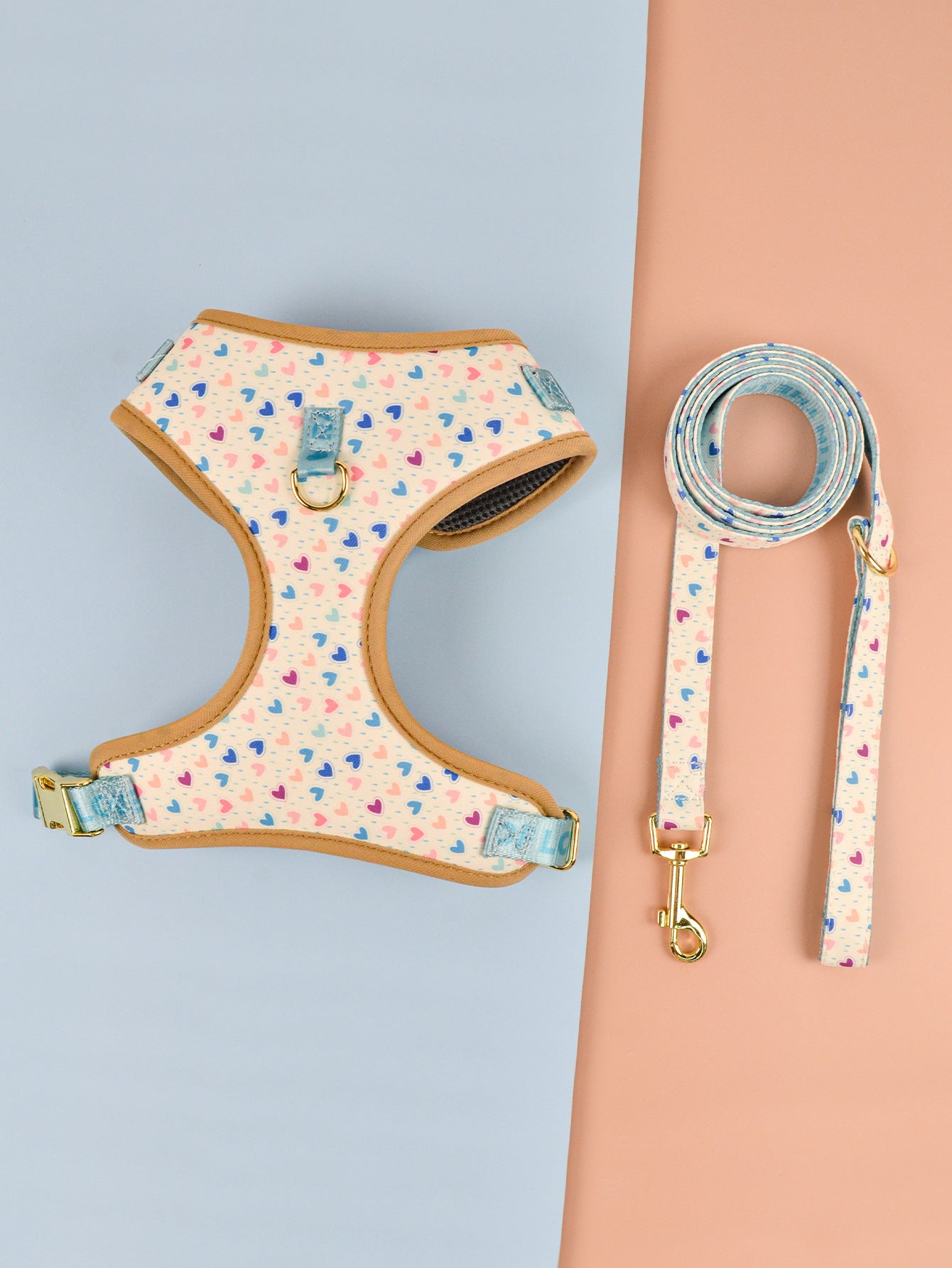 KFX-7781821 Medium and Large Pet Dog Chest and Back Harness with Multi-Color Options for Various Occasions
