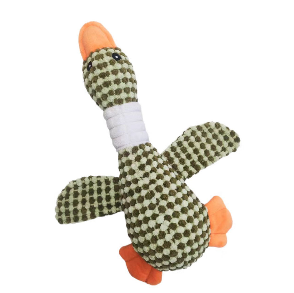 KFX-7782205 Pet Sound Plush Dog Toy for Molar Teeth Cleaning – Bite-resistant, Soft, Ideal for All Dogs