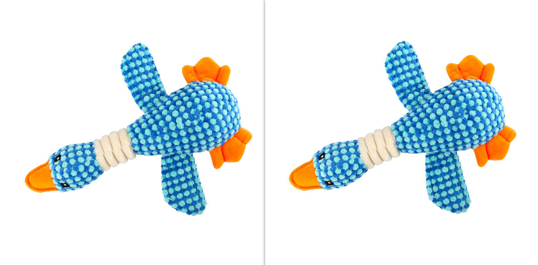 KFX-7782205 Pet Sound Plush Dog Toy for Molar Teeth Cleaning – Bite-resistant, Soft, Ideal for All Dogs