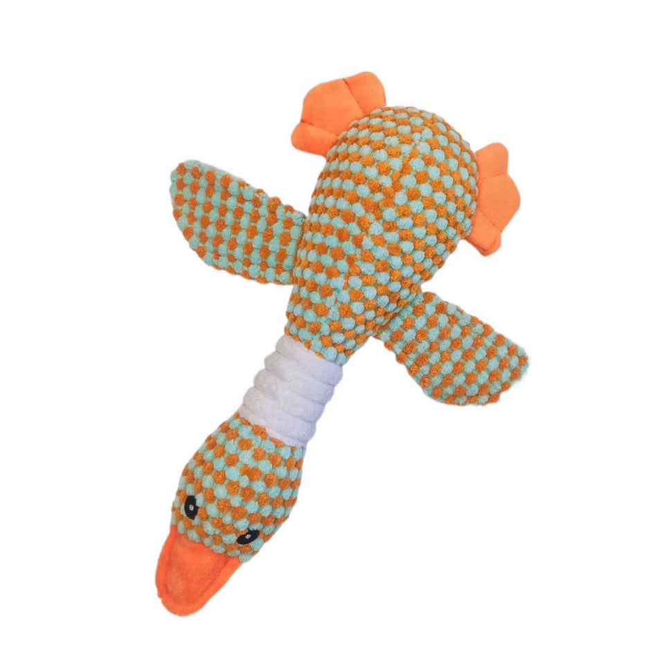 KFX-7782205 Pet Sound Plush Dog Toy for Molar Teeth Cleaning – Bite-resistant, Soft, Ideal for All Dogs