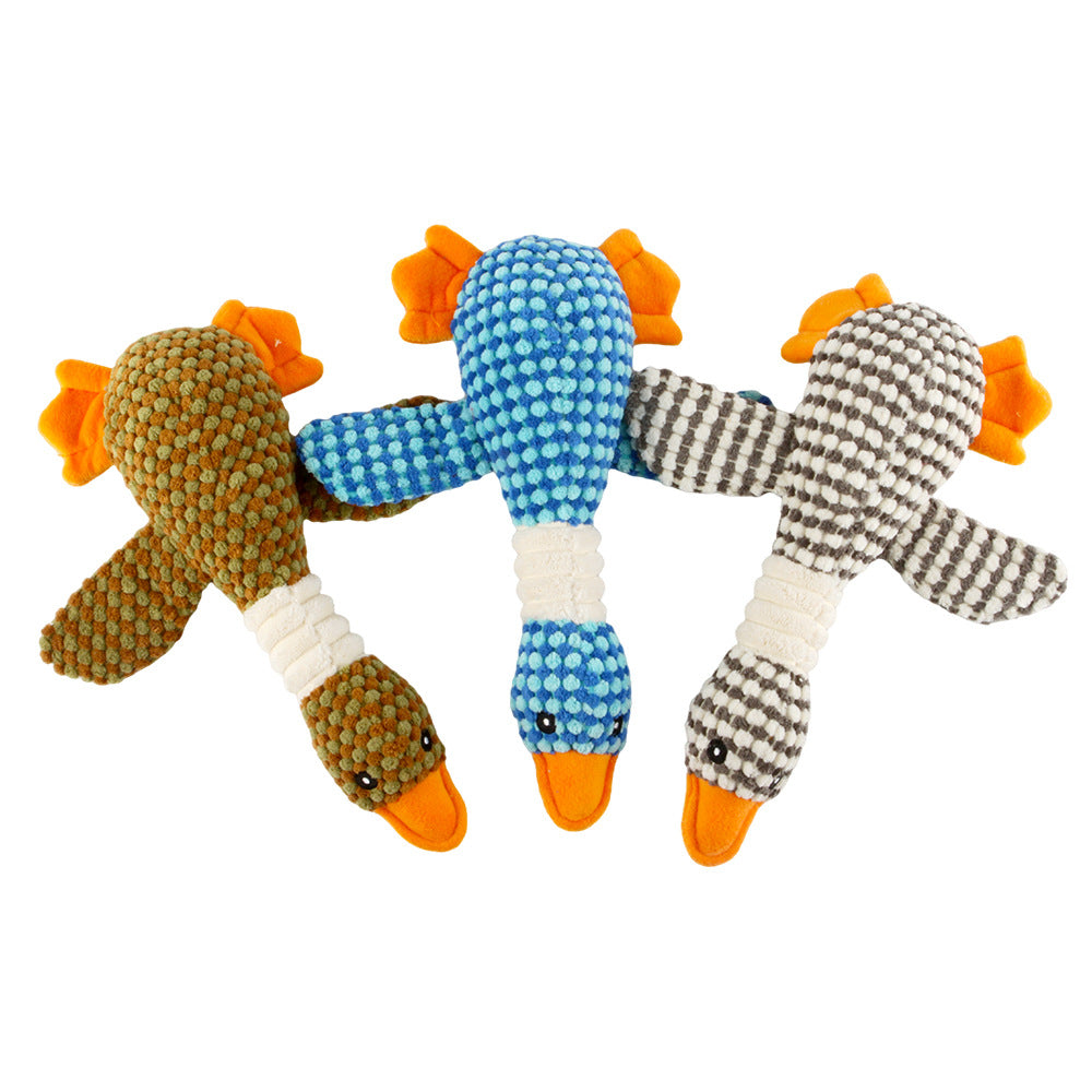 KFX-7782205 Pet Sound Plush Dog Toy for Molar Teeth Cleaning – Bite-resistant, Soft, Ideal for All Dogs