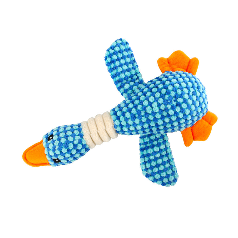 KFX-7782205 Pet Sound Plush Dog Toy for Molar Teeth Cleaning – Bite-resistant, Soft, Ideal for All Dogs