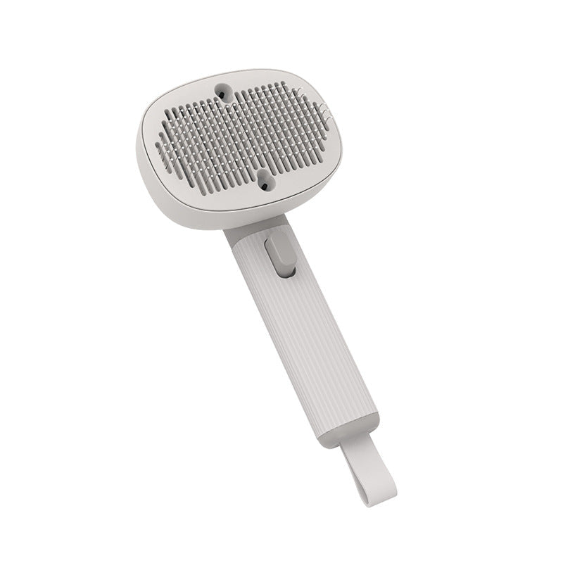 KFX-7784125 Electric Pet Grooming Comb with Negative Ion Sterilization and Floating Hair Removal