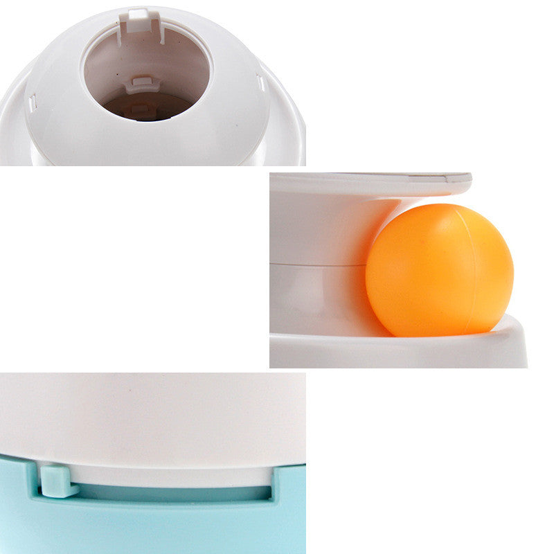 KFX-7789117 Colorful Orbital Ball Tumbler - Available in Blue, Purple, and Pink, Sizes: 10CM x 13CM & 12CM x 16CM