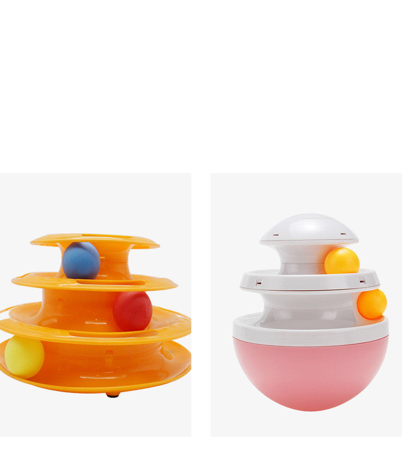 KFX-7789117 Colorful Orbital Ball Tumbler - Available in Blue, Purple, and Pink, Sizes: 10CM x 13CM & 12CM x 16CM