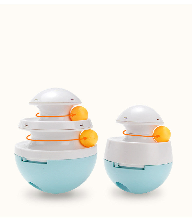 KFX-7789117 Colorful Orbital Ball Tumbler - Available in Blue, Purple, and Pink, Sizes: 10CM x 13CM & 12CM x 16CM