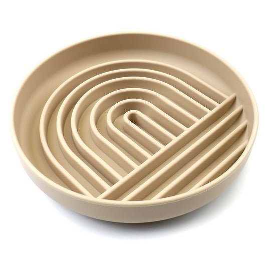 KFX-7791549 Silicone Slow Feeder Bowl for Dogs and Puppies - Reduces Gulping and Supports Digestive Health