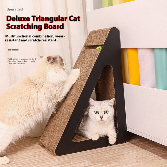 KFX-7794237 Vertical Cat Scratch Board - Wear-Resistant and Scratch-Resistant Corrugated Paper Options in Multiple Sizes
