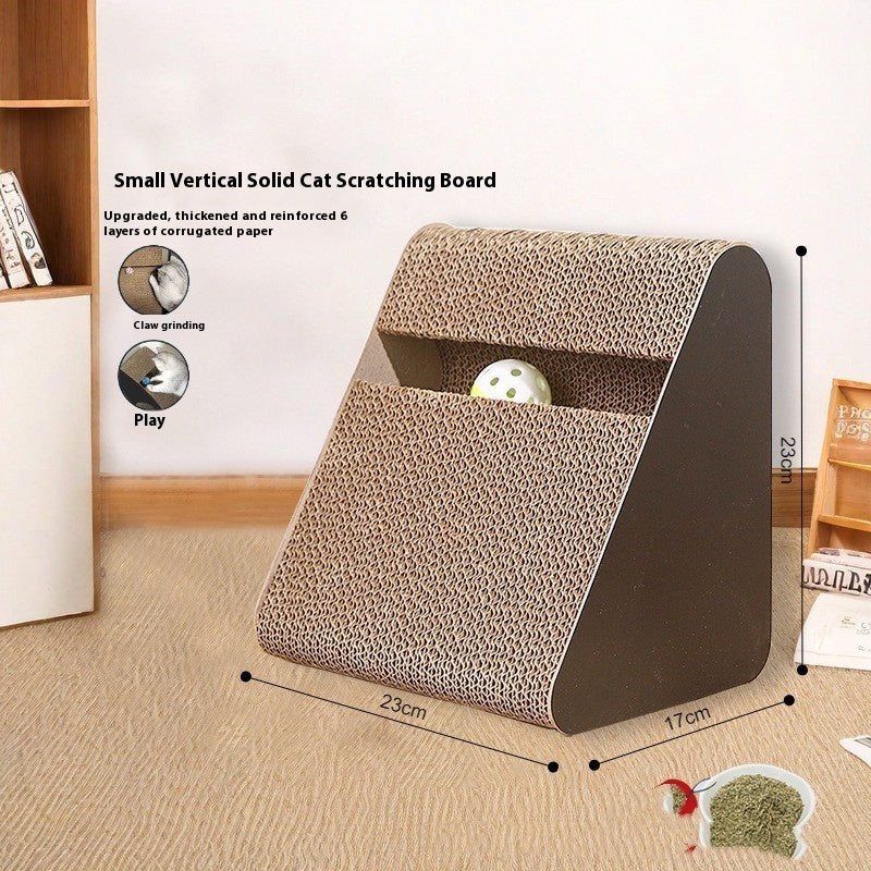 KFX-7794237 Vertical Cat Scratch Board - Wear-Resistant and Scratch-Resistant Corrugated Paper Options in Multiple Sizes