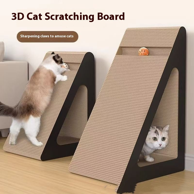 KFX-7794237 Vertical Cat Scratch Board - Wear-Resistant and Scratch-Resistant Corrugated Paper Options in Multiple Sizes