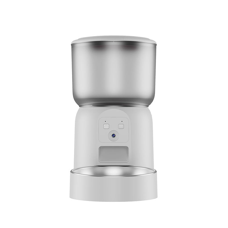 KFX-7799997 Automatic Pet Feeder with Monitoring and Moisture-Proof Design for Dogs and Cats