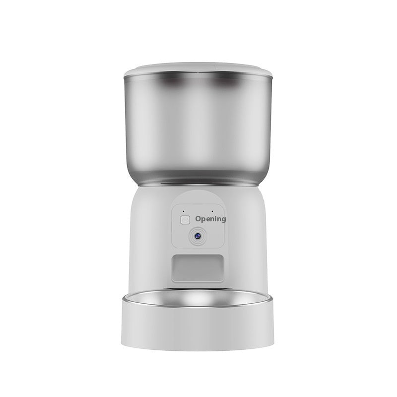 KFX-7799997 Automatic Pet Feeder with Monitoring and Moisture-Proof Design for Dogs and Cats