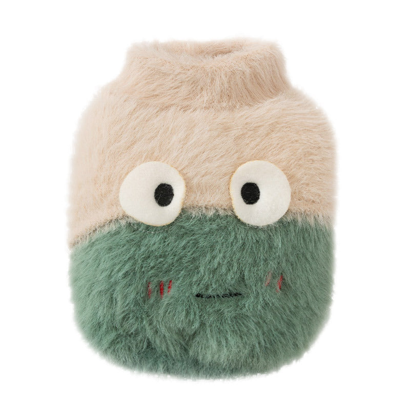 KFX-7802173 Cartoon-Themed Warm Pet Sweater in Green Frog & Yellow Chicken Styles