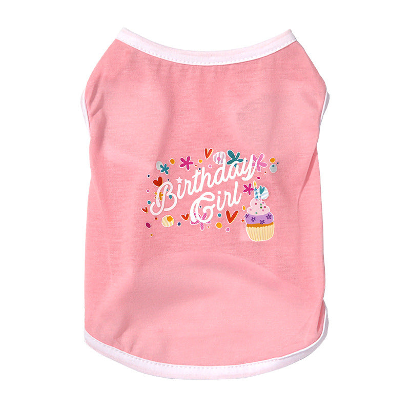 KFX-7803965 Cotton Pet Clothing for Dogs and Cats - Sizes XS to XL, Breathable Fabric
