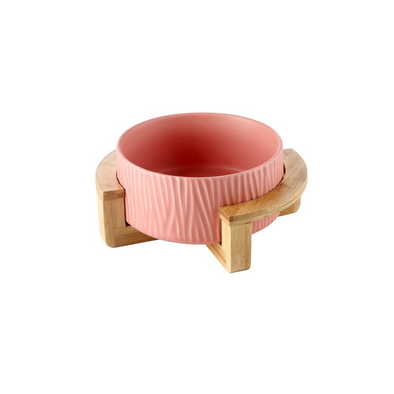 KFX-7805757 Modern Ceramic Cat Food and Drinking Bowl - Available in Multiple Colors