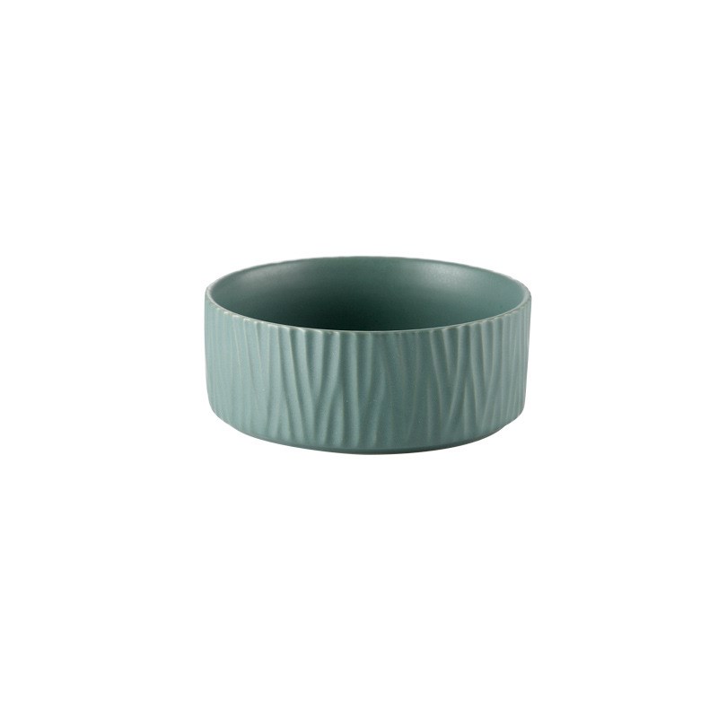 KFX-7805757 Modern Ceramic Cat Food and Drinking Bowl - Available in Multiple Colors
