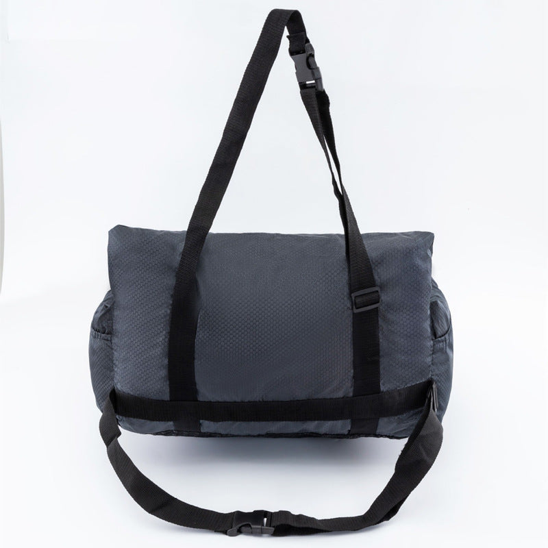 KFX-7806013 Stylish Dark Grey Cat and Dog Kennel - Comfortable Cloth Pet Seat 55cm x 50cm x 32cm