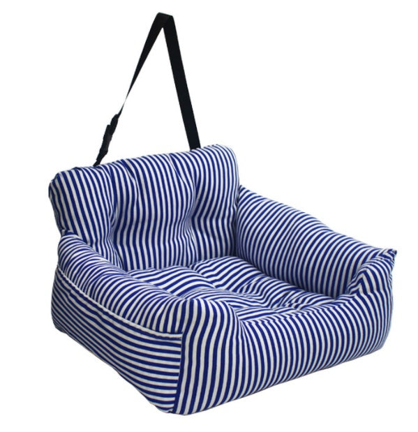 KFX-7806013 Stylish Dark Grey Cat and Dog Kennel - Comfortable Cloth Pet Seat 55cm x 50cm x 32cm