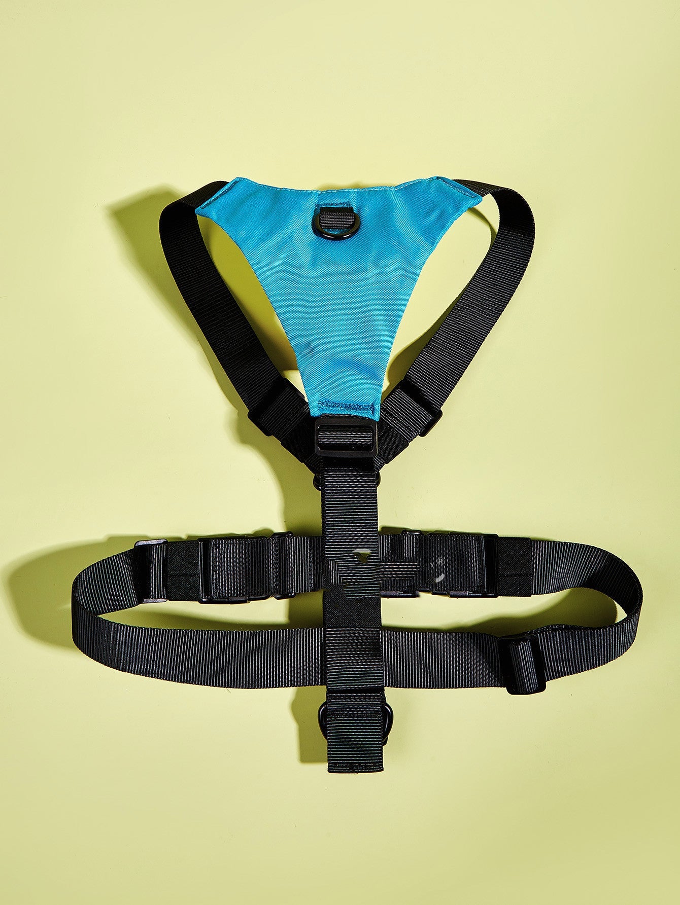 KFX-7808829 Adjustable Dog Chest Harness with Color Matching Leash - Durable 600D Oxford Cloth and Mesh Design