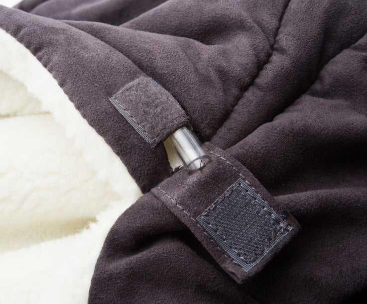 KFX-7809597 Removable Cat Nest and Kennel with Suede and Lambskin, Waterproof Design, Multiple Sizes Available